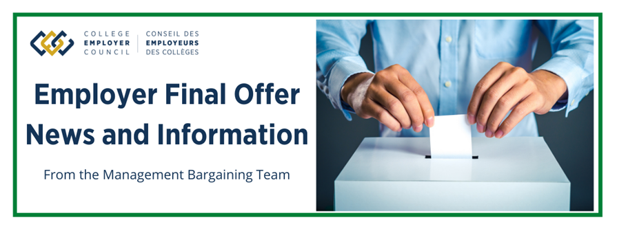 Employer Final Offer News and Information